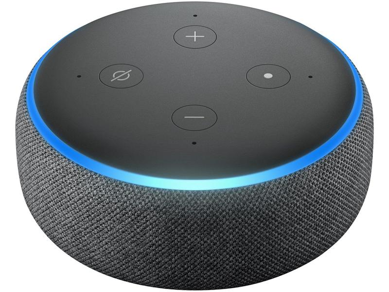 Assitente Virtual Alexa Echo Dot 3 Smart Speak Preto Bivolt